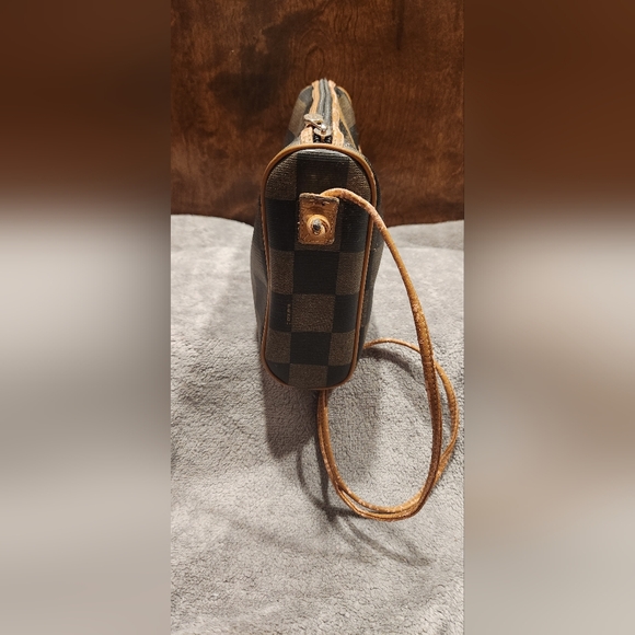 Fendi Vintage Checkered print Handbag, New Photos! - Picture 11 of 16